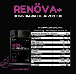 COLAGENO RENOVA+-DOSIS DIARIA DE LA JUVENTUD